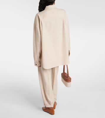 Giacca camicia Jenna in tweed di misto lana | Loro Piana