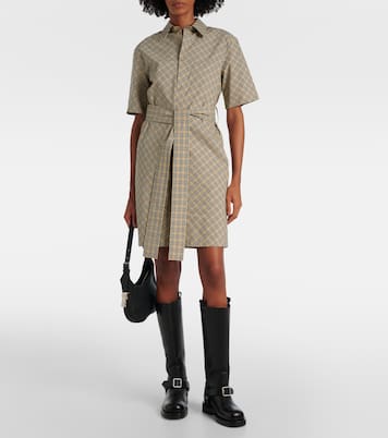 Robe chemise Burberry Check en coton | Burberry