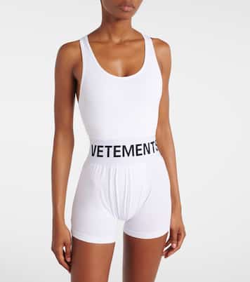 Top sportivo con logo | Vetements