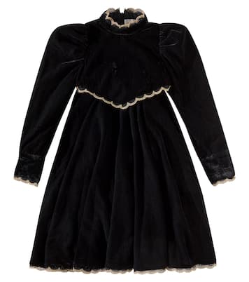 Abito in pizzo e velluto | Petite Amalie  
