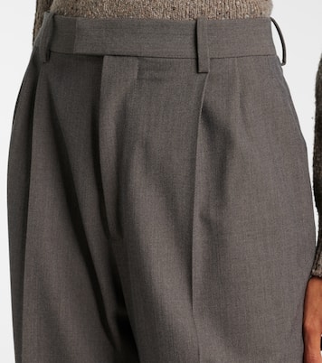 Gerade Mid-Rise-Hose aus Wolle | Bottega Veneta