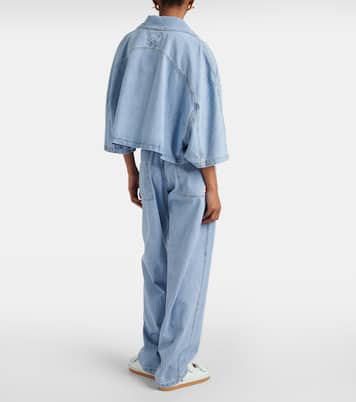 Camicia di jeans cropped | Bottega Veneta