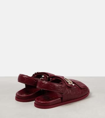 Sandali New Marmont GG in pelle | Gucci
