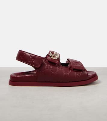 Sandali New Marmont GG in pelle | Gucci