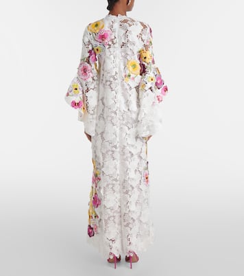 Robe aus Guipure-Spitze | Oscar de la Renta