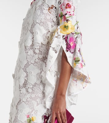Robe aus Guipure-Spitze | Oscar de la Renta