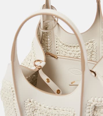 Borsa T Timeless in crochet con pelle | Tod's