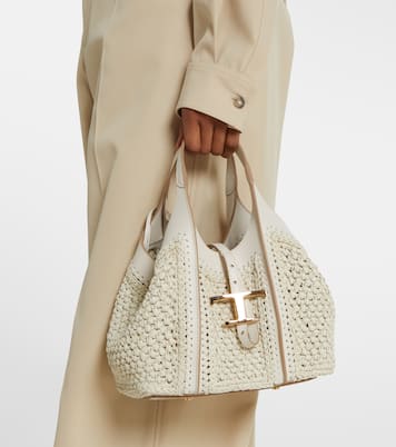 Borsa T Timeless in crochet con pelle | Tod's