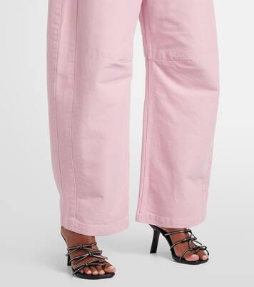 Cotton barrel-leg pants | Loewe