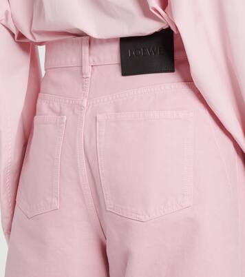Cotton barrel-leg pants | Loewe