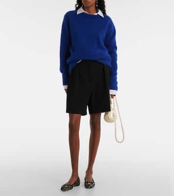 Elme tweed ballet flats | Jimmy Choo