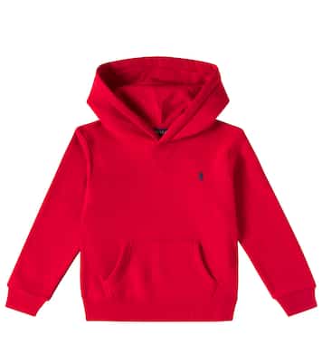 Felpa in jersey di cotone con cappuccio | Polo Ralph Lauren Kids