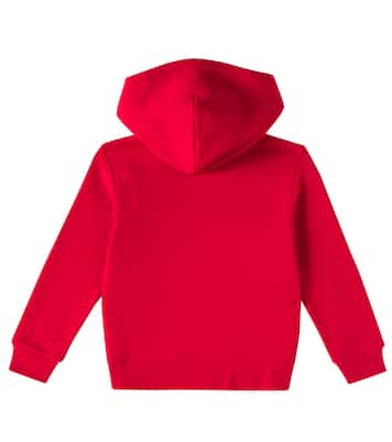 Felpa in jersey di cotone con cappuccio | Polo Ralph Lauren Kids