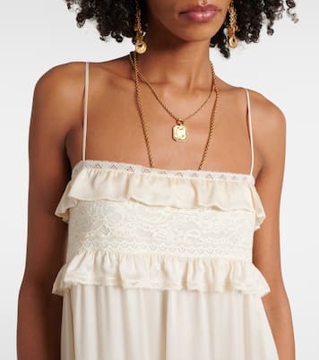 Robe midi en soie | Chloé