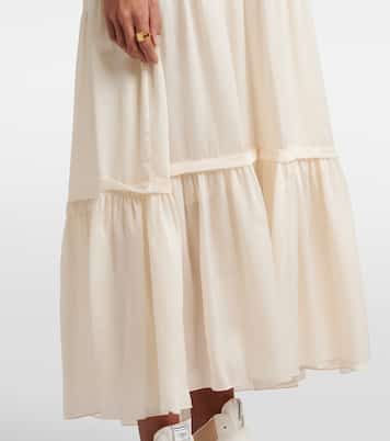 Robe midi en soie | Chloé