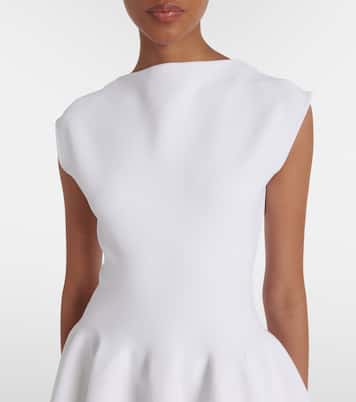 Abito corto a pieghe | Alaïa