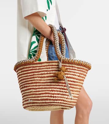 Sac panier Dee Dee Large en raphia | Alémais