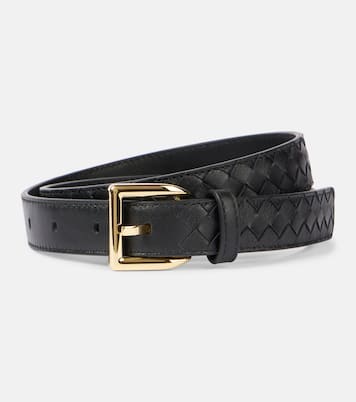 Ceinture en cuir Intrecciato  | Bottega Veneta