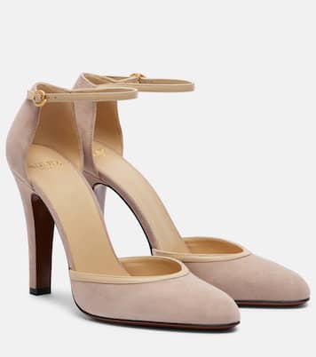Escarpins Hi Dolly 105 en daim | Valentino Garavani