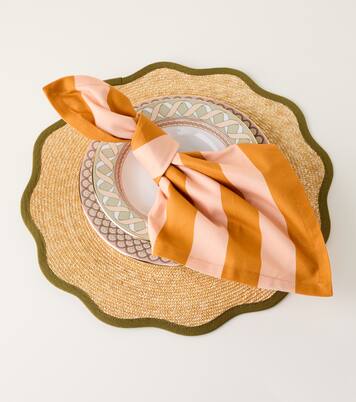 Set of 2 straw placemats | La DoubleJ