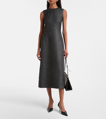 Robe midi Hartley en laine mélangée | Emilia Wickstead