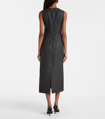 Robe midi Hartley en laine mélangée | Emilia Wickstead