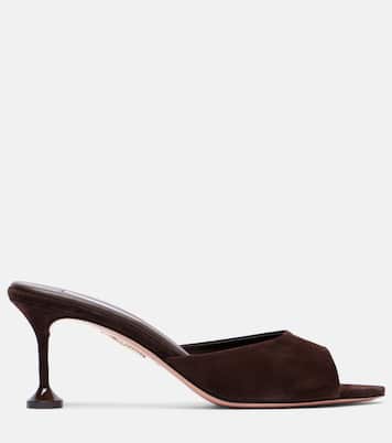 Bisous 65 suede mules | Aquazzura