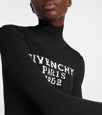 Logo ribbed-knit bodysuit | Givenchy