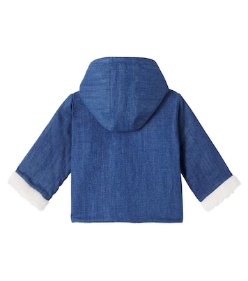 Embroidered cotton-blend jacket | Louise Misha