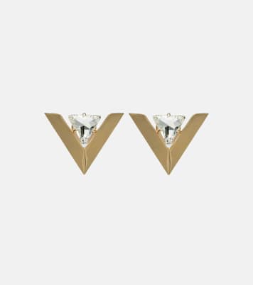 Je Les V crystal-embellished earrings | Valentino