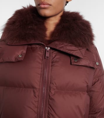 Quilted down jacket | Yves Salomon