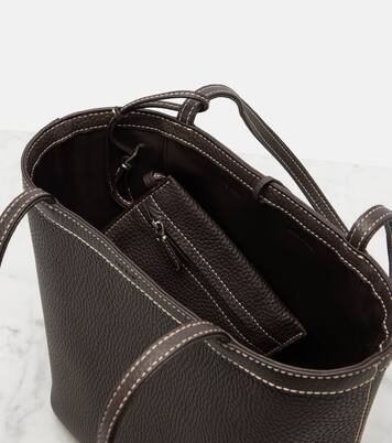 Park Medium leather shoulder bag | The Row
