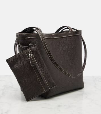 Park Medium leather shoulder bag | The Row