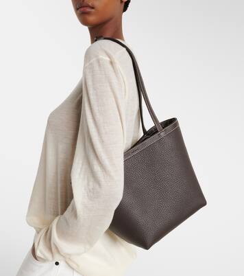 Park Medium leather shoulder bag | The Row