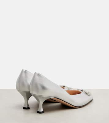 Escarpins Alicia Interlocking G 55 en cuir | Gucci