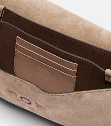 Bolso al hombro T Timeless Mini de ante | Tod's