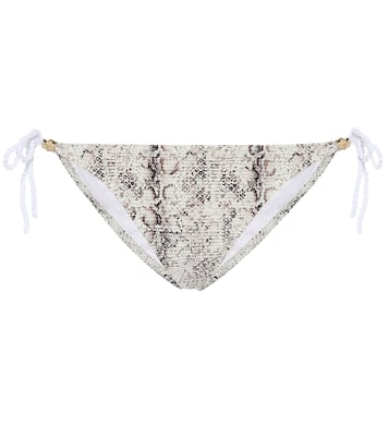 Slip bikini Zambia a stampa serpente | Heidi Klein