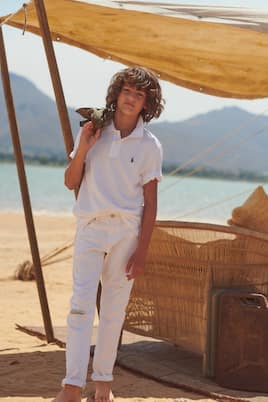 Polo en coton à logo | Polo Ralph Lauren Kids