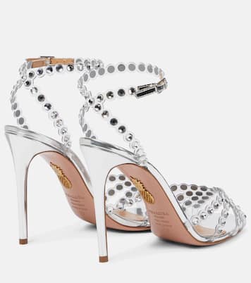 Sandali Tequila 105 con cristalli | Aquazzura
