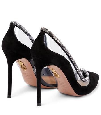 Pumps Tres Mondaine 105 in pelle e PVC | Aquazzura