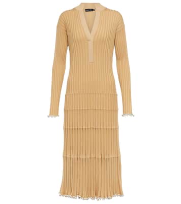 Silk-blend polo midi dress | Proenza Schouler