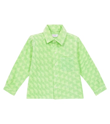 Camisa en mezcla de algodón con logo | ERL Kids