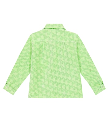 Camisa en mezcla de algodón con logo | ERL Kids