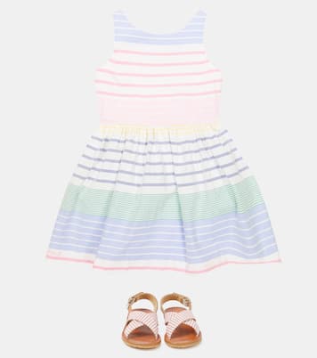 Striped cotton dress | Polo Ralph Lauren Kids
