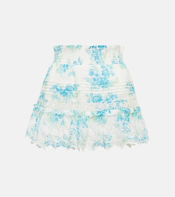 Minirock Jimena aus Baumwolle | LoveShackFancy