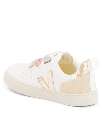 Baskets V-10 en cuir et daim | Veja Kids