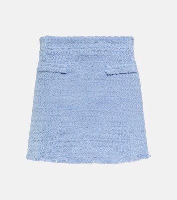 Cotton-blend miniskirt | Oscar de la Renta