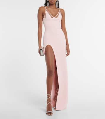 Side-slit maxi dress | David Koma