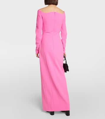 Off-the-shoulder gown | Mônot
