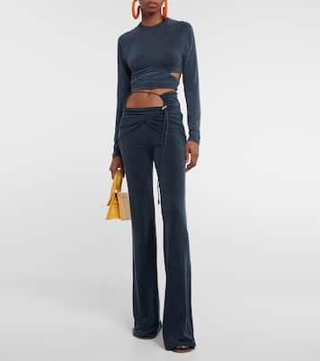 Cropped-Top Le T-Shirt Espelho | Jacquemus
